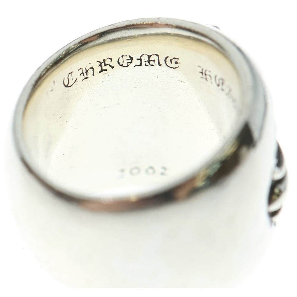 CHROME HEARTS(クロムハーツ) CLASSIC OVAL クラシックオーバルクロス リング シルバー BCA340