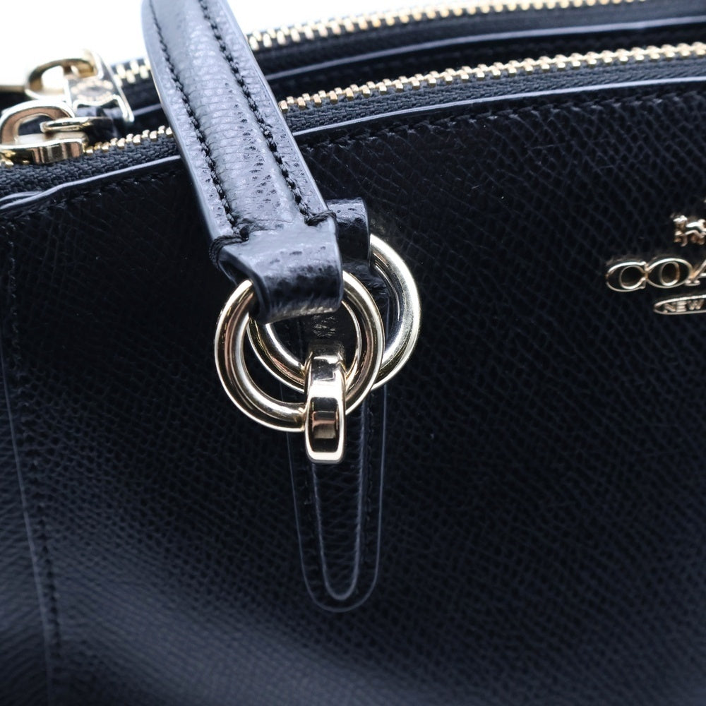 COACH(コーチ) ミニクリスティー レザー 2WAY ハンド ショルダーバッグ ブラック F36704