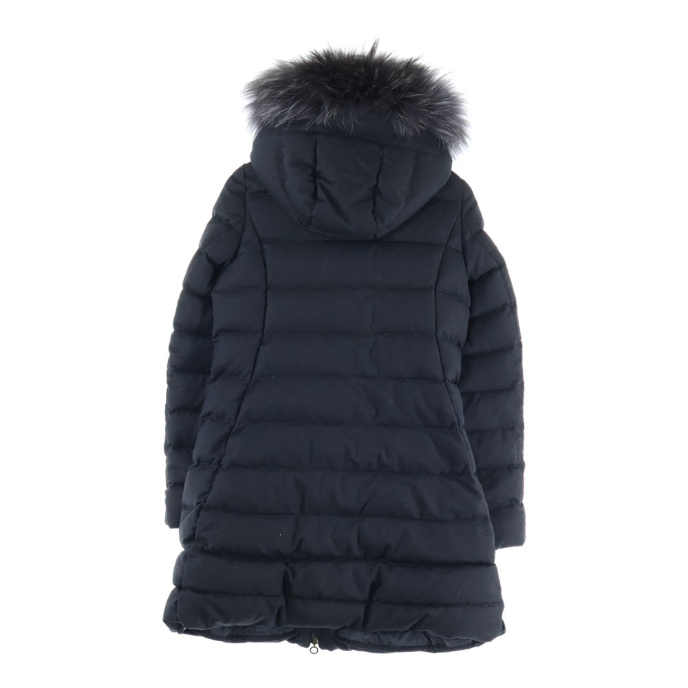 TATRAS(タトラス) 22AW LAVIANA ラビアナ ファー フーデッド ダウンコート ジャケット レディース ブラック LTAT22A4571