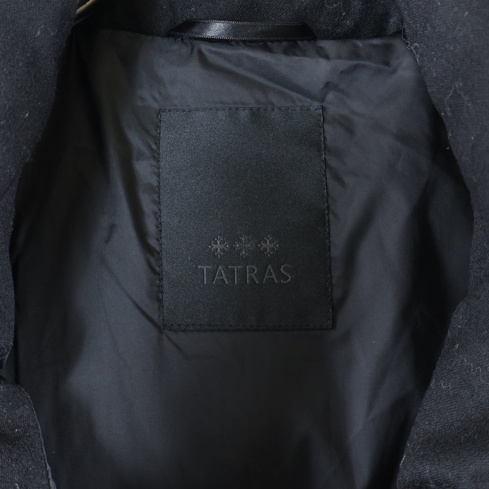 TATRAS(タトラス) 22AW LAVIANA ラビアナ ファー フーデッド ダウンコート ジャケット レディース ブラック LTAT22A4571