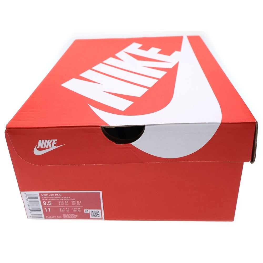 NIKE(ナイキ) V2K RUN ローカットスニーカー シルバー US9.5/27.5cm HJ4497-100