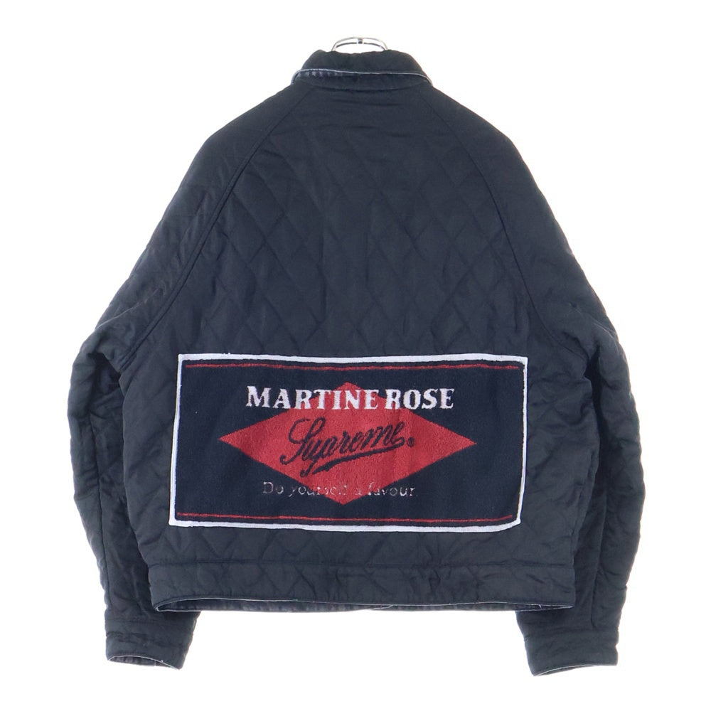 SUPREME(シュプリーム) 24AW ×Martine Rose Reversible Trucker Jacket マーティンローズ リバーシブル デニム キルティング トラッカージャケット ブラック