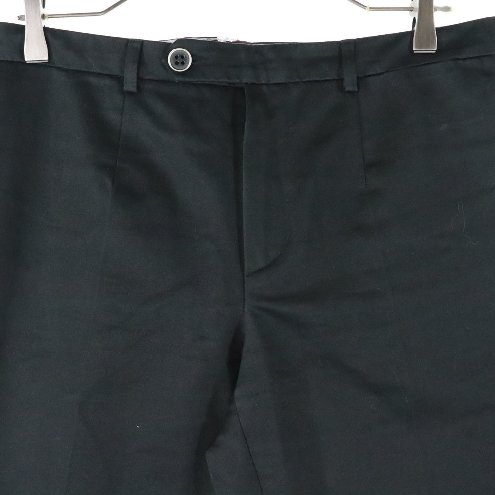 KENZO(ケンゾー) マルチポケット ジップアップ スラックスパンツ ブラック