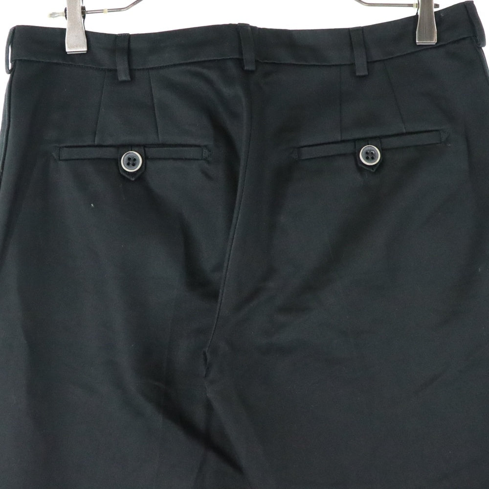 KENZO(ケンゾー) マルチポケット ジップアップ スラックスパンツ ブラック