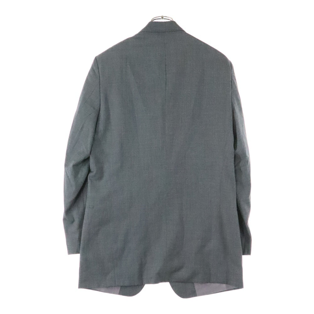 HUGO BOSS(ヒューゴボス) 2B 胸ポケット 肩パッド入り テーラードジャケット グレー