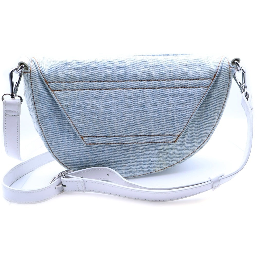 DIESEL(ディーゼル) Dロゴ デニムウエストポーチ ボディバッグ インディゴ