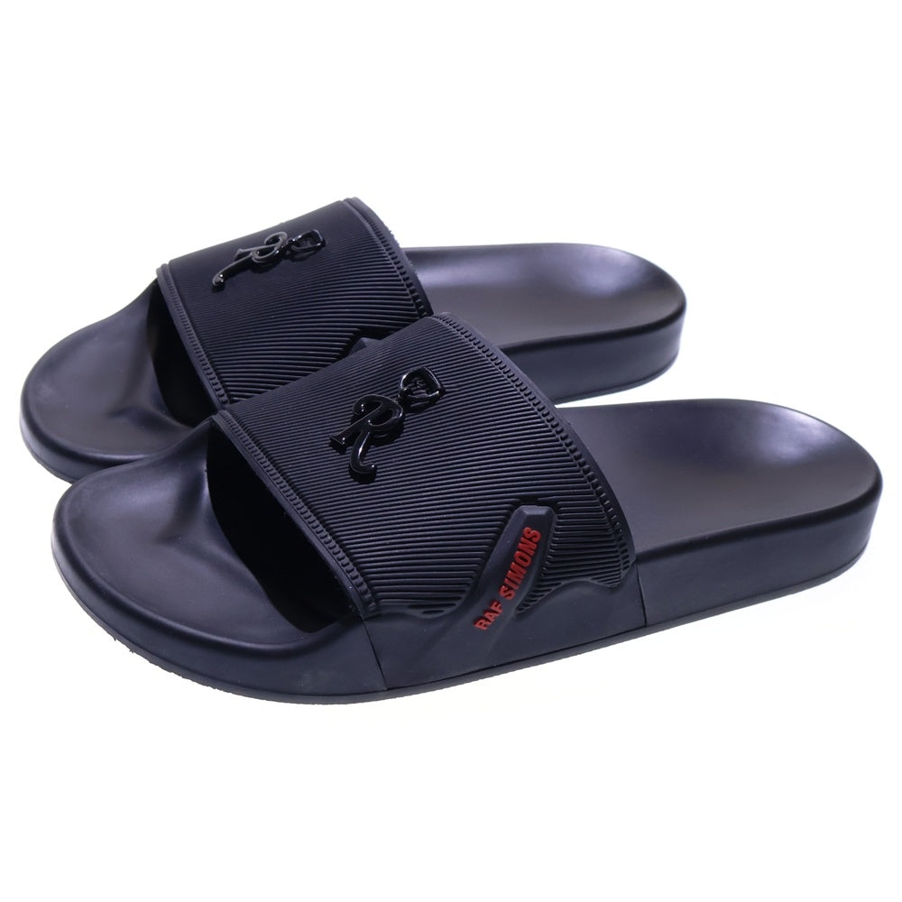 RAF SIMONS(ラフシモンズ) ASTRA アストラ ブランドモチーフ シャワー サンダル ブラック レディース