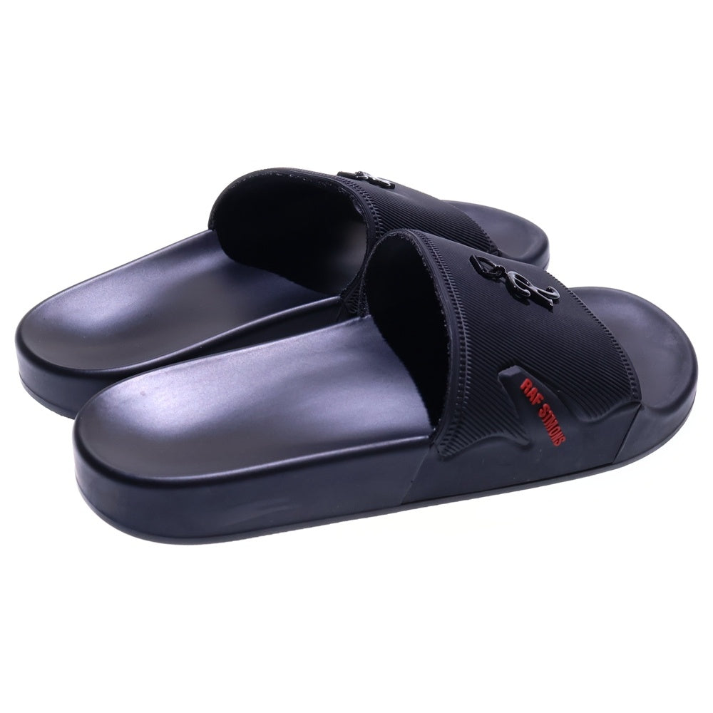 RAF SIMONS(ラフシモンズ) ASTRA アストラ ブランドモチーフ シャワー サンダル ブラック レディース