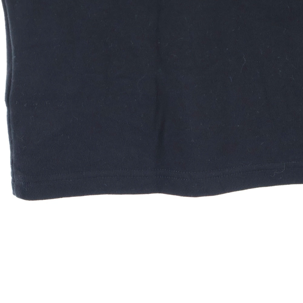 OFF-WHITE(オフホワイト) フロントロゴデザインプリント モックネック カットソー 半袖Tシャツ レディース ブラック OWAA072R21JER001