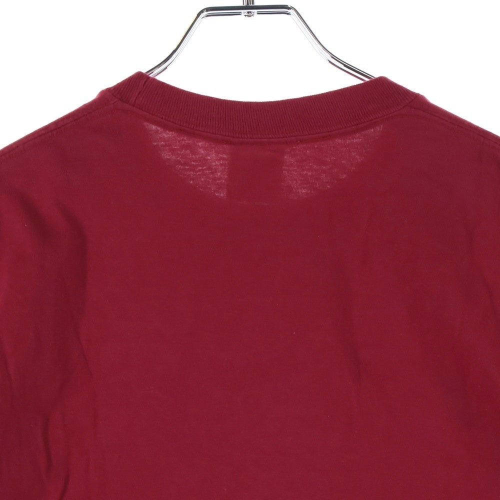 SUPREME(シュプリーム) 21AW Shrek Tee シュレック フロントロゴプリント クルーネック カットソー 半袖Tシャツ レッド