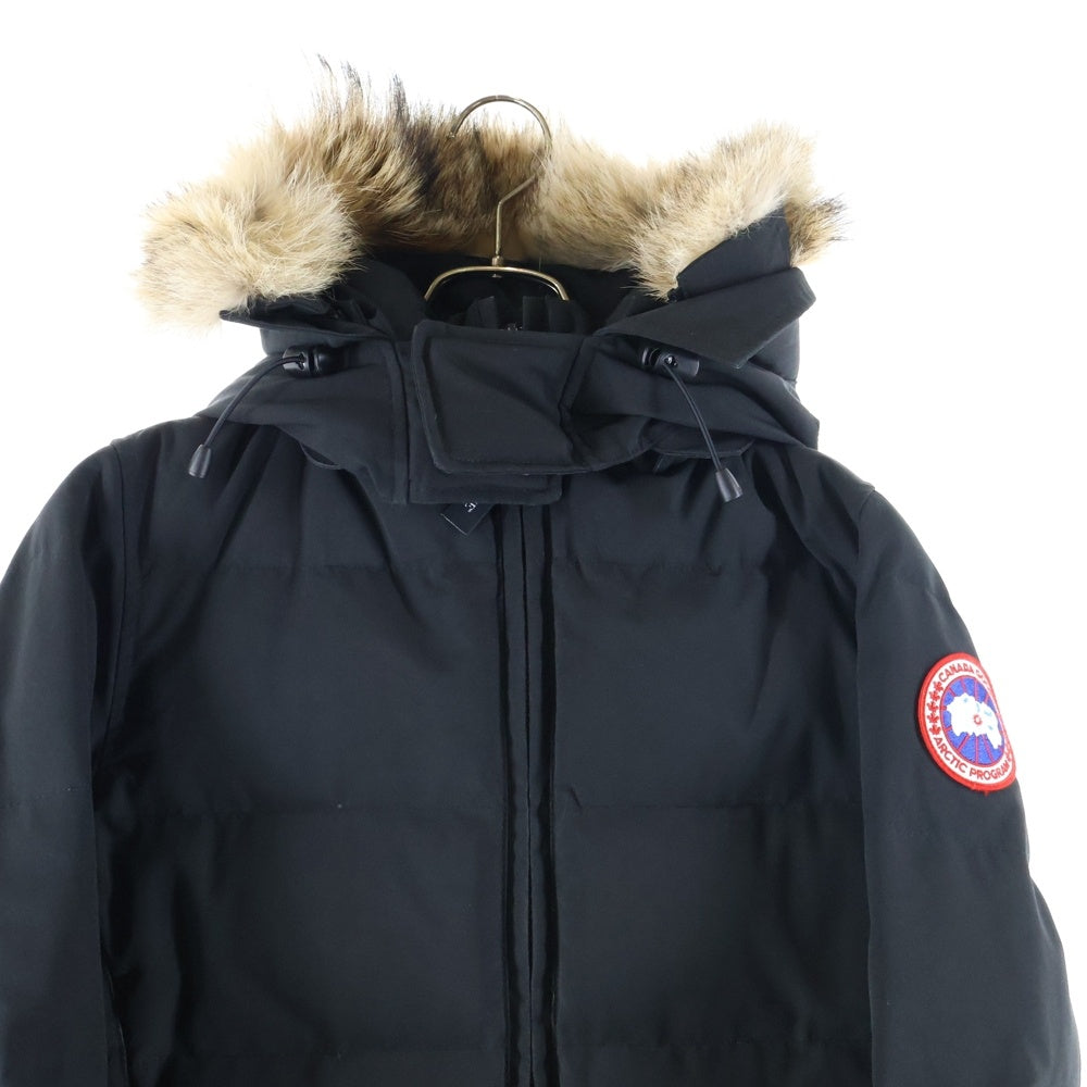 CANADA GOOSE(カナダグース) BELLEVILLE PARKA ベルビルパーカ ファーフーデッド ダウンジャケット コート ブラック 2301JL