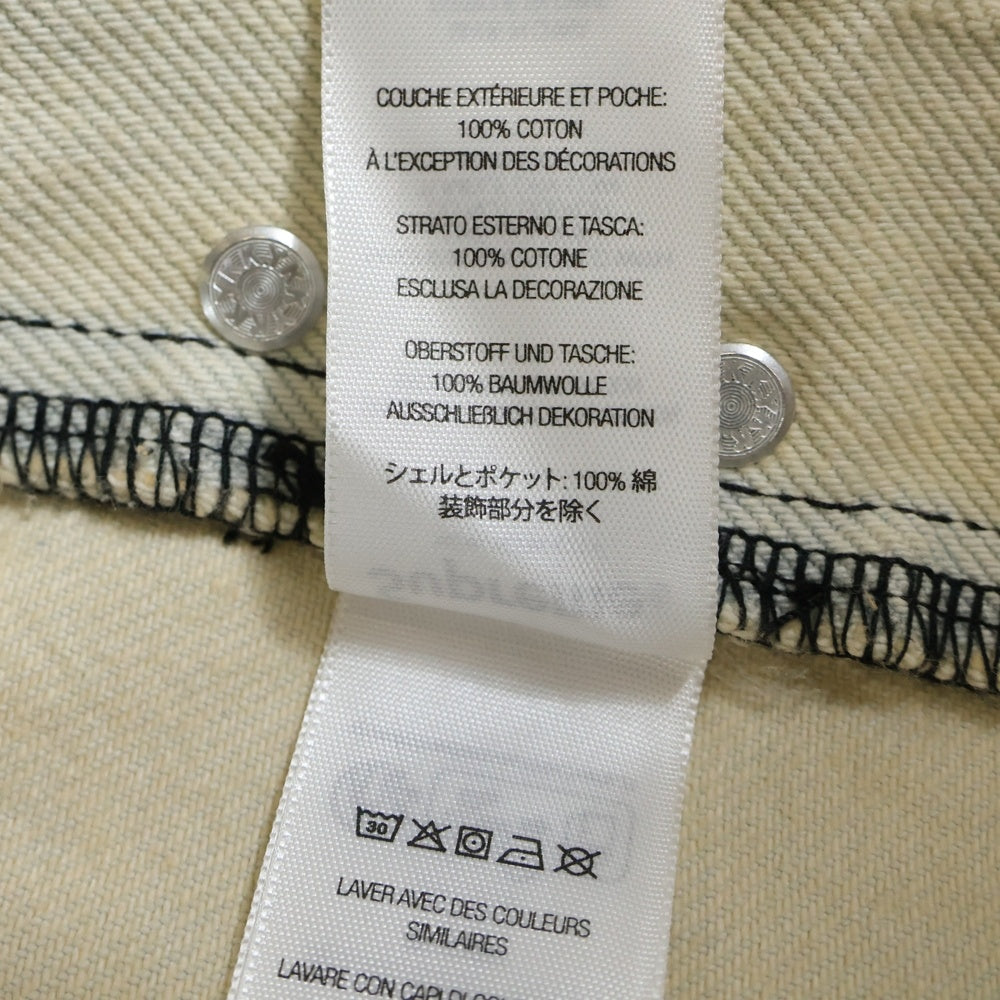 SUPREME(シュプリーム) 25SS Regular Jean レギュラー ブリーチ ジーンズ デニムパンツ アイボリー