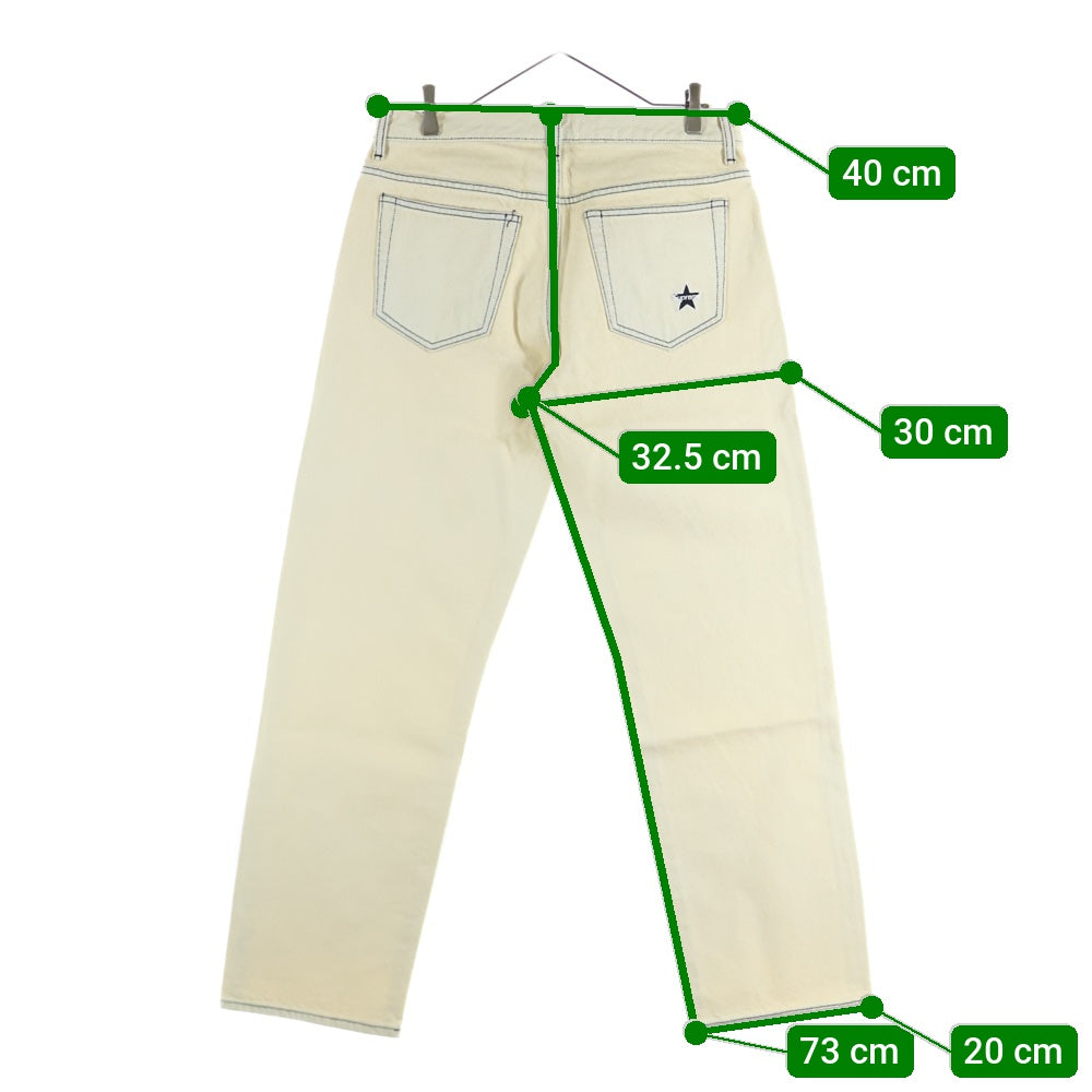 SUPREME(シュプリーム) 25SS Regular Jean レギュラー ブリーチ ジーンズ デニムパンツ アイボリー