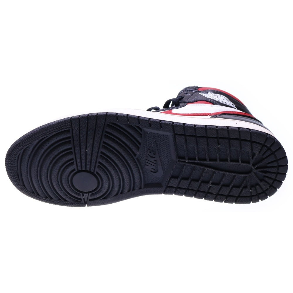 NIKE(ナイキ) AIR JORDAN 1 RETRO HIGH OG SAIL UNIVERSITY RED エアジョーダン1 レトロ オージー セイル ユニバーシティレッド ハイカットスニーカーUS9/27cm 555088-061