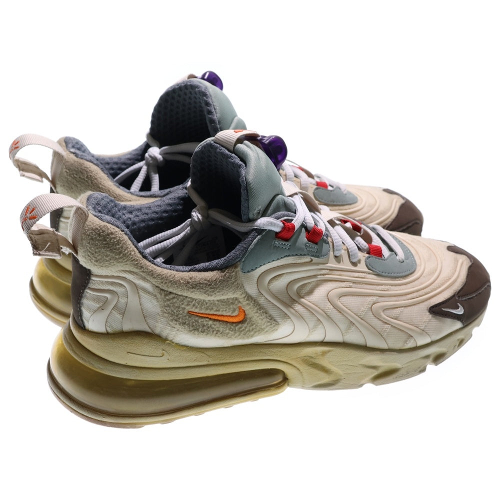NIKE(ナイキ) ×TRAVIS SCOTT AIR MAX 270 CACTUS TRAILS トラヴィススコット エアマックス270 カクタストレイル ローカットスニーカー ベージュ US9/27cm CT2864-200
