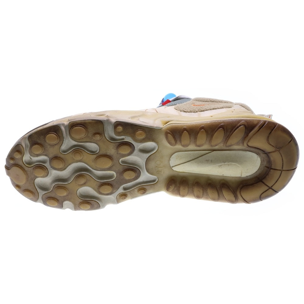 NIKE(ナイキ) ×TRAVIS SCOTT AIR MAX 270 CACTUS TRAILS トラヴィススコット エアマックス270 カクタストレイル ローカットスニーカー ベージュ US9/27cm CT2864-200