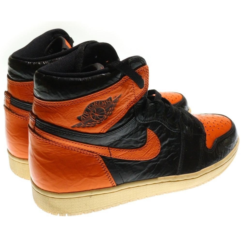 NIKE(ナイキ) AIR JORDAN 1 RETRO HIGH OG SHATTERED BACKBOARD 3.0 エアジョーダン1 レトロ OG シャッタードバックボード3.0 ハイカットスニーカー US9.5/27.5cm 555088-028