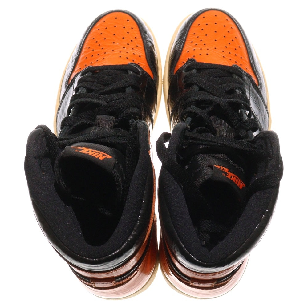 NIKE(ナイキ) AIR JORDAN 1 RETRO HIGH OG SHATTERED BACKBOARD 3.0 エアジョーダン1 レトロ OG シャッタードバックボード3.0 ハイカットスニーカー US9.5/27.5cm 555088-028
