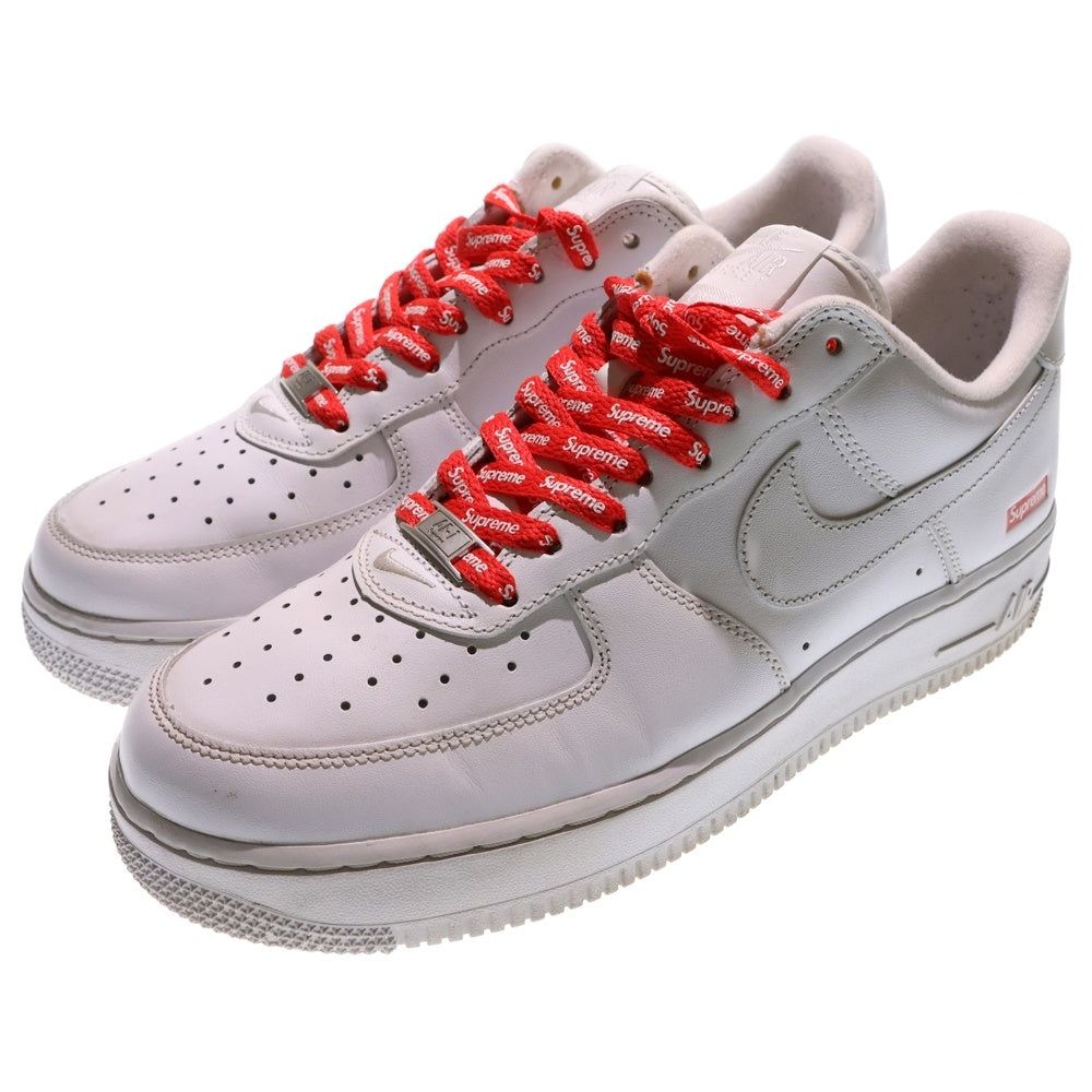 NIKE(ナイキ) ×SUPREME AIR FORCE 1 LOW シュプリーム エアフォース1 ローカットスニーカー ホワイト US9/27cm CU9225-100