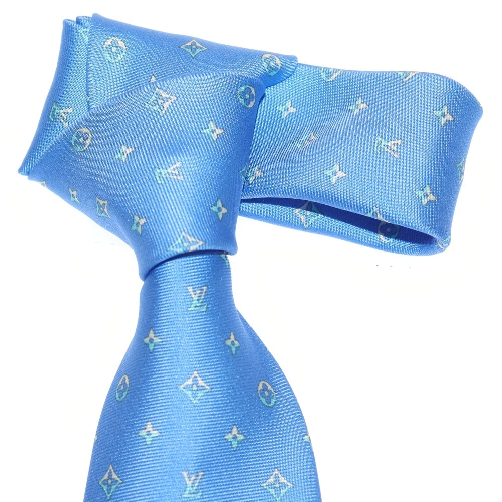 LOUIS VUITTON(ルイヴィトン) LVデュアル シルク ネクタイ ブルー M79430 MR3274