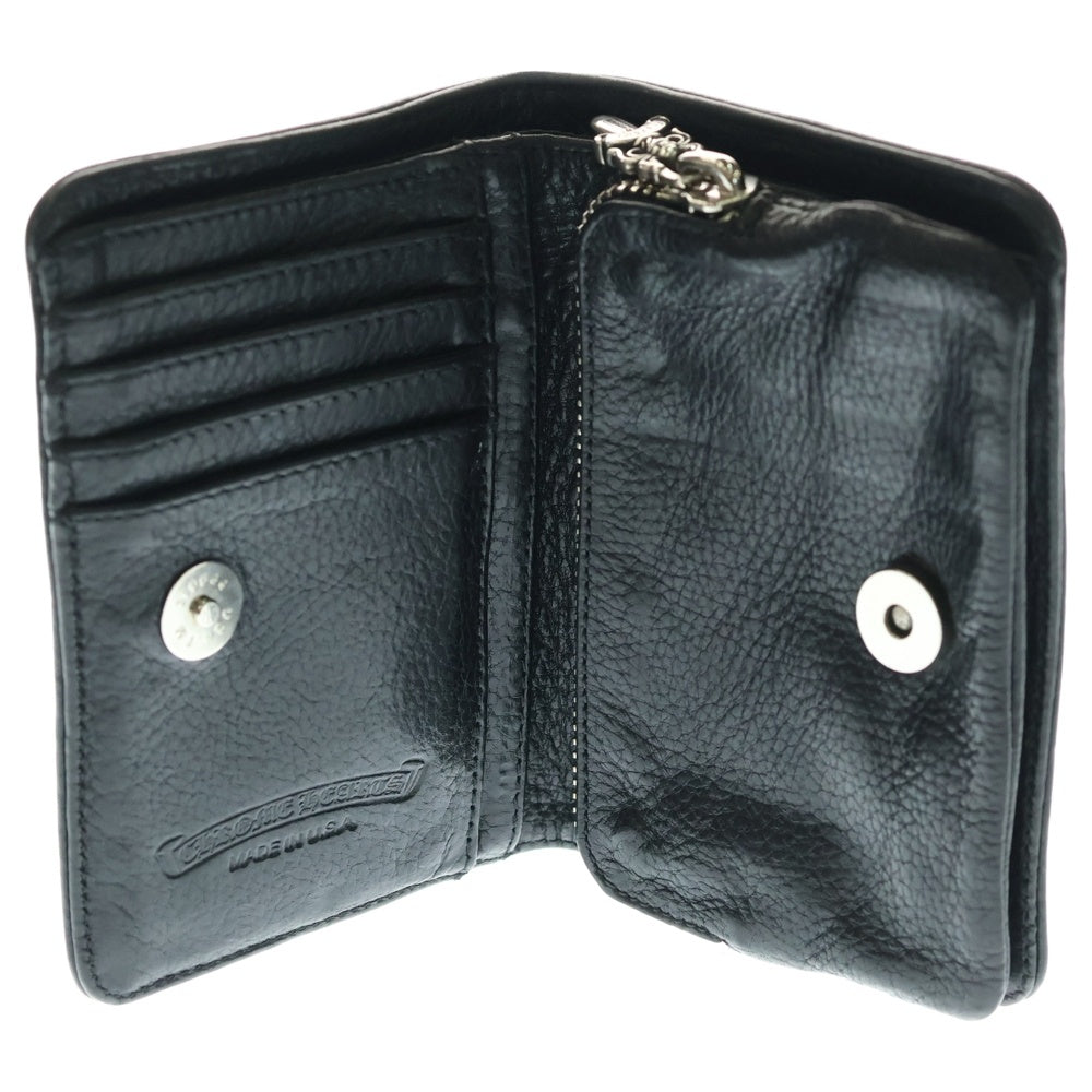 CHROME HEARTS(クロムハーツ) JOEY ジョーイ レザーウォレット 財布 ブラック BCA365