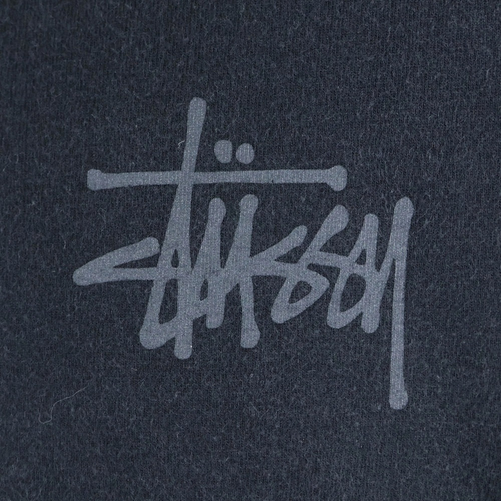 STUSSY(ステューシー) 90S OLD STUSSY DRAGON TEE ドラゴン バックプリント 半袖Tシャツ カットソー ブラック 紺タグ