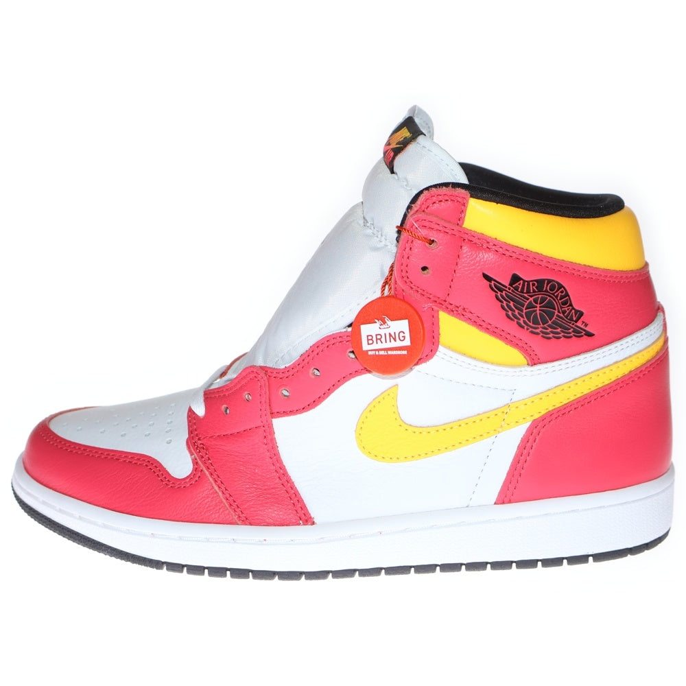NIKE(ナイキ) AIR JORDAN 1 RETRO HIGH OG LIGHT FUSION RED エアジョーダン1 レトロ ライトフュージョン レッド ハイカットスニーカー US9.5/27.5cm 555088-603