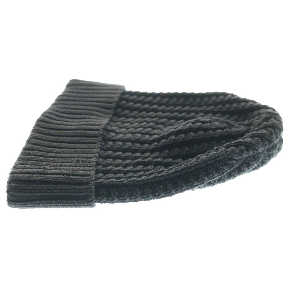 Maison Margiela 10(メゾン マルジェラ) 13AW 4ステッチ ケーブルニット帽 帽子 ブラック S50TC0004