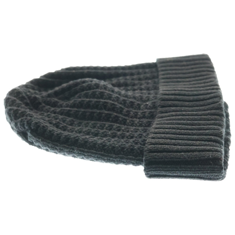 Maison Margiela 10(メゾン マルジェラ) 13AW 4ステッチ ケーブルニット帽 帽子 ブラック S50TC0004