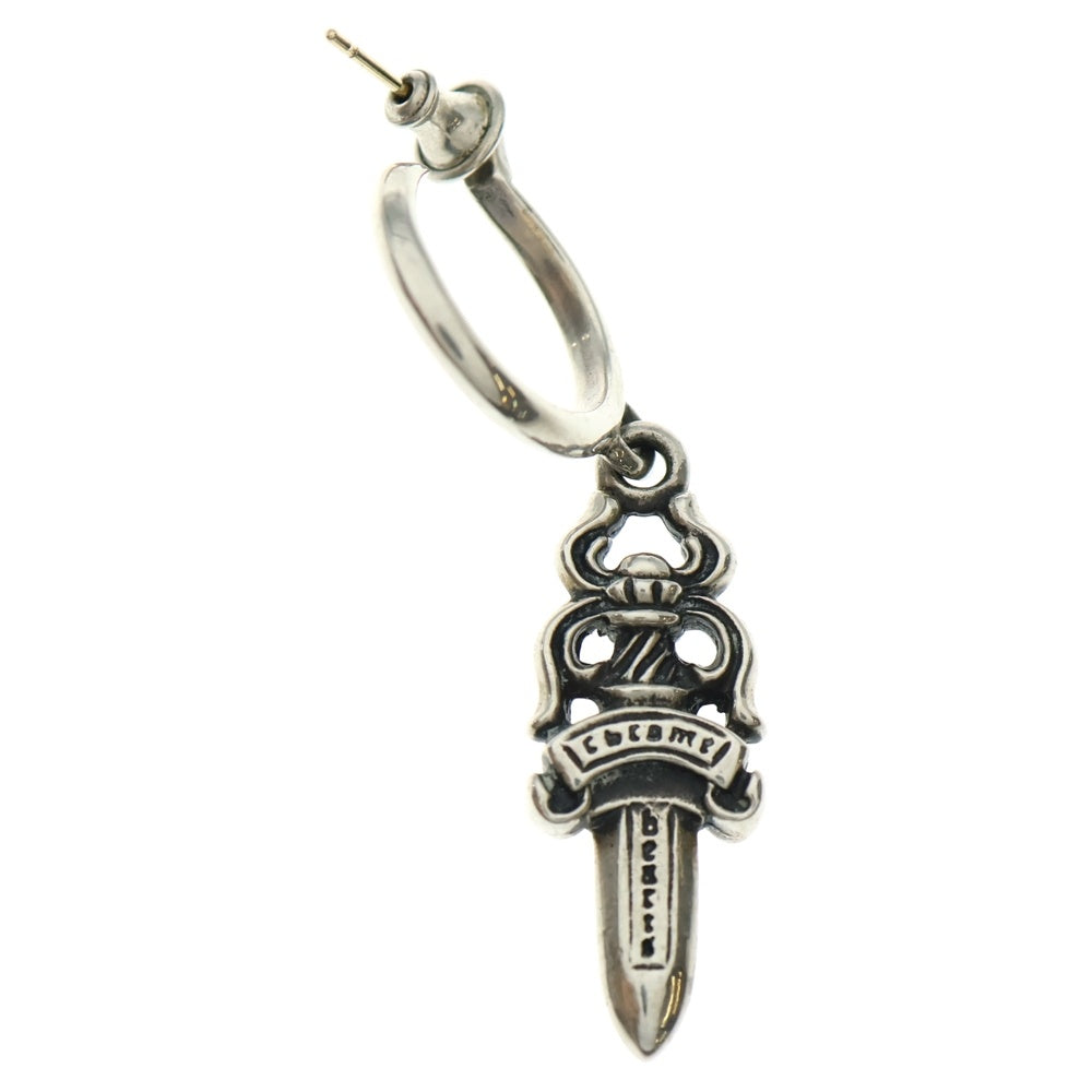CHROME HEARTS(クロムハーツ) No5 DAGGER #5 ダガーフープ ピアス シルバー BCA106