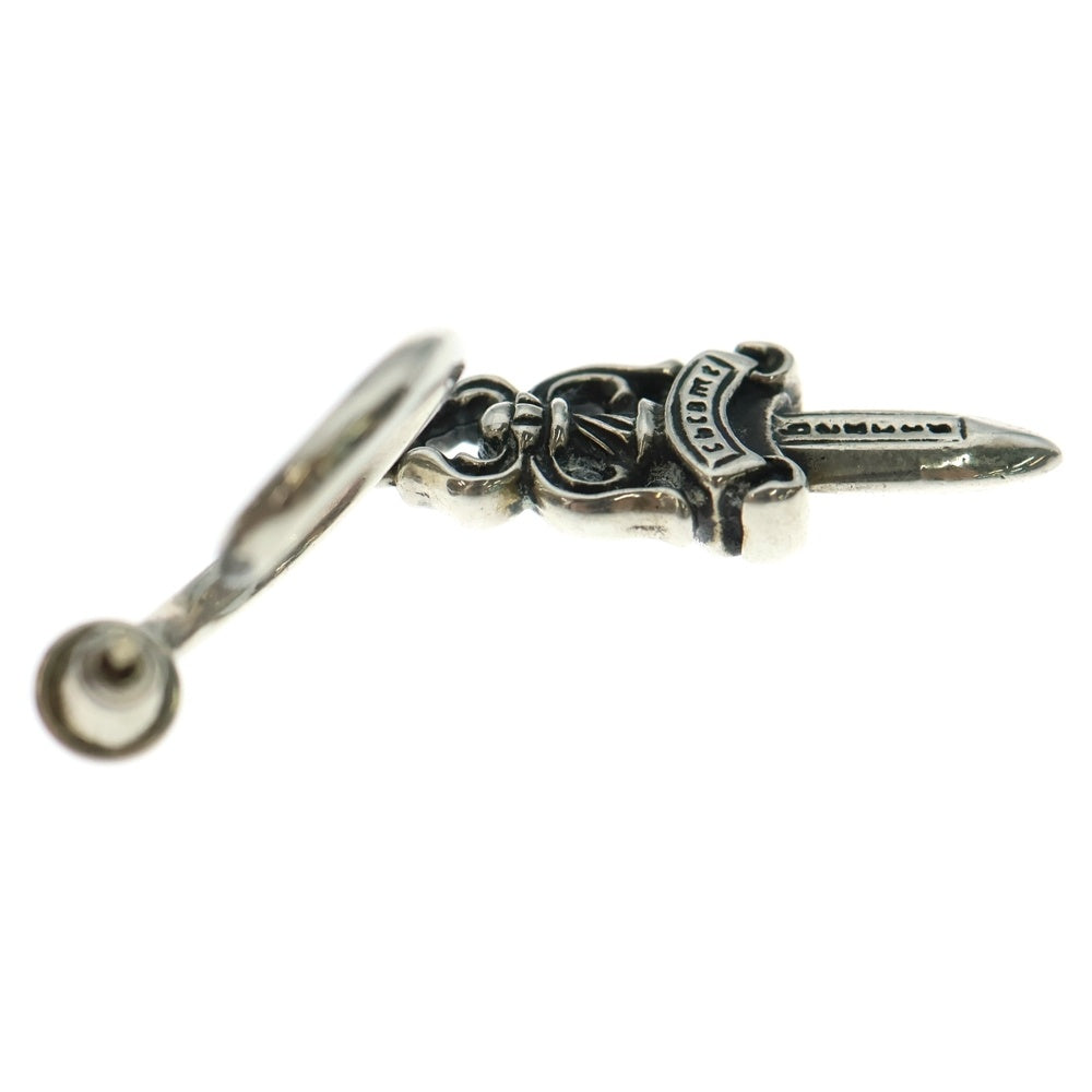 CHROME HEARTS(クロムハーツ) No5 DAGGER #5 ダガーフープ ピアス シルバー BCA106
