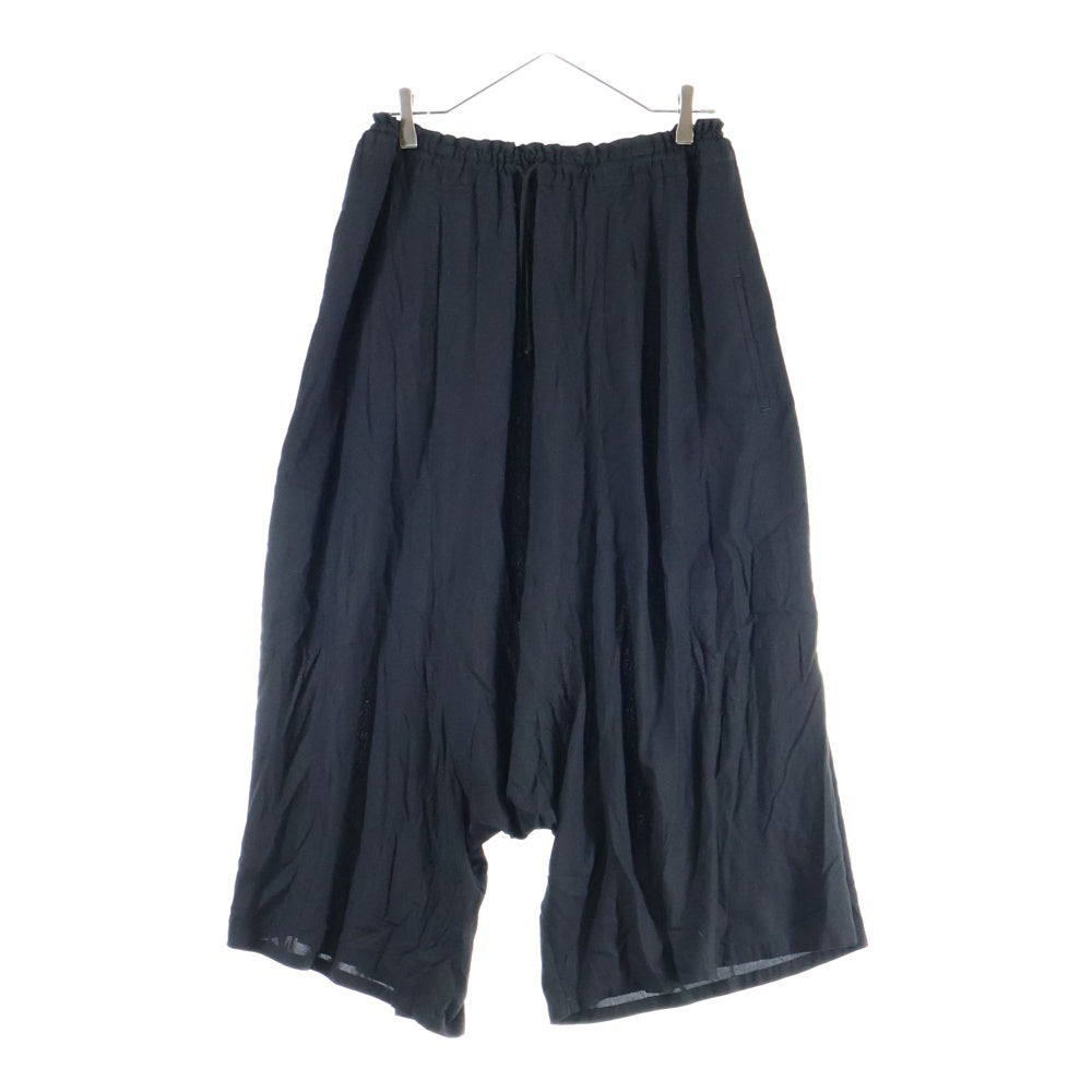 Y's(ワイズ) RAYON CAMBRIC GATHERED PANTS レーヨン ギャザード サルエルパンツ ブラック レディース YP-P14-200