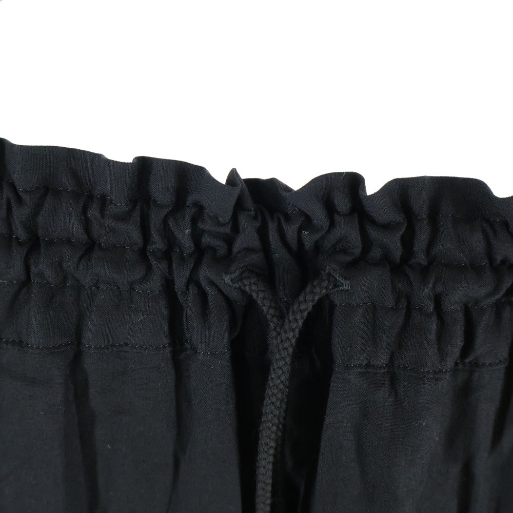 Y's(ワイズ) RAYON CAMBRIC GATHERED PANTS レーヨン ギャザード サルエルパンツ ブラック レディース YP-P14-200