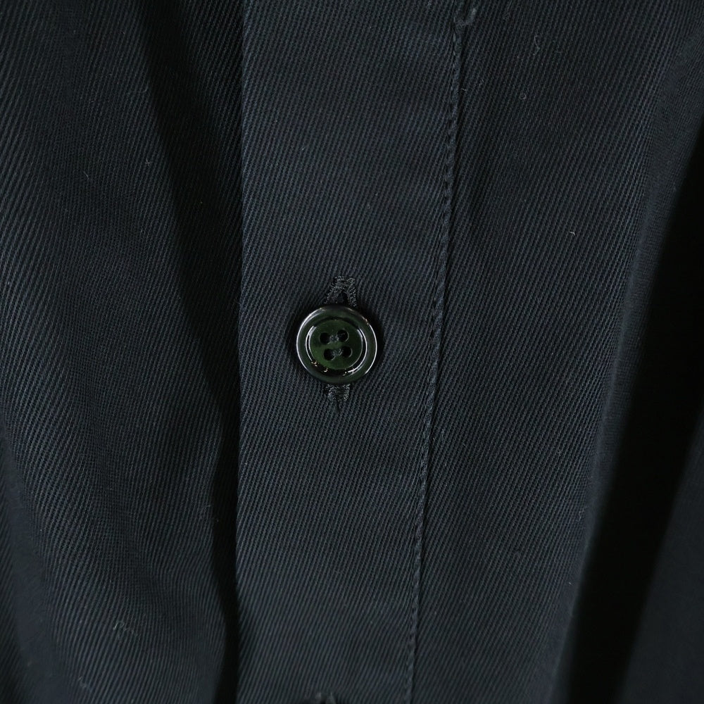 LIMI feu(リミフゥ) ボタンアップ コットン サルエル バルーンパンツ ブラック レディース LO-P03-006