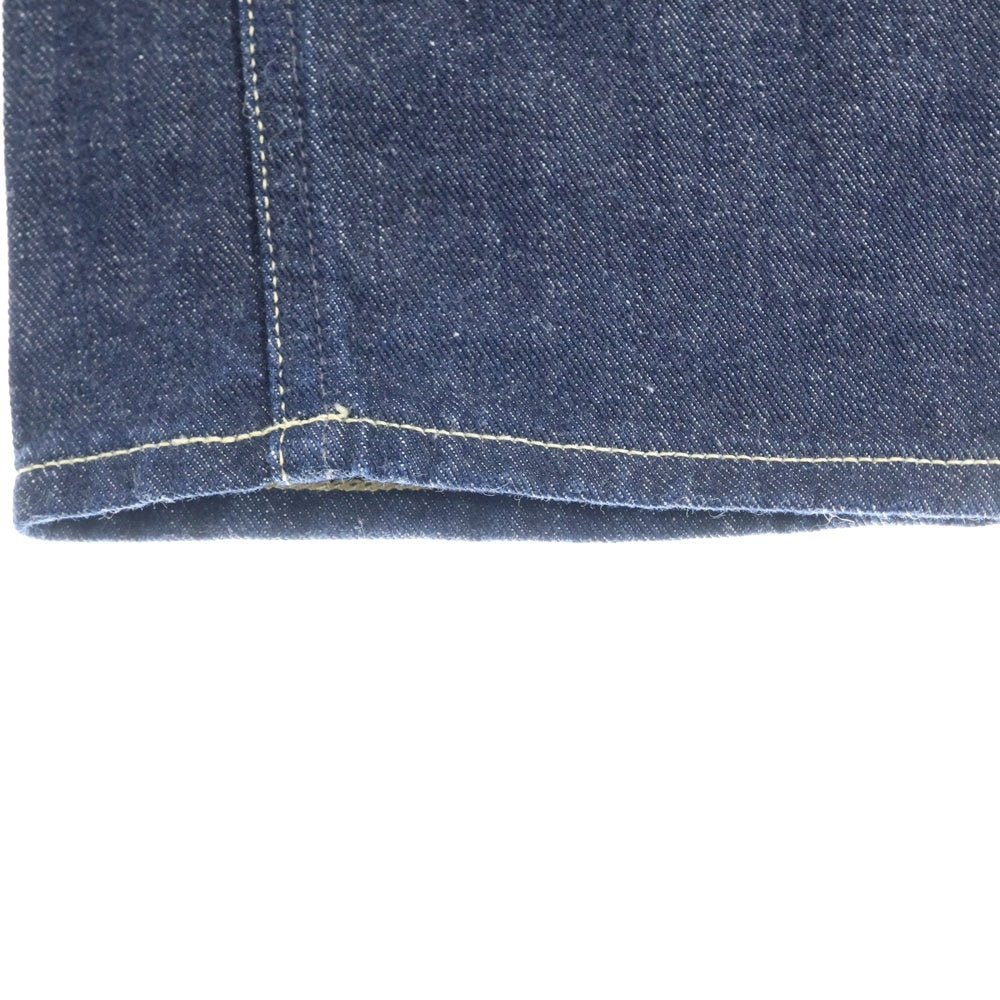 RRL(ダブルアールエル) R174RE55 RANCH SLIM USA製 ハラコパッチ ジップフライ デニム ストレートパンツ インディゴ 782685679001