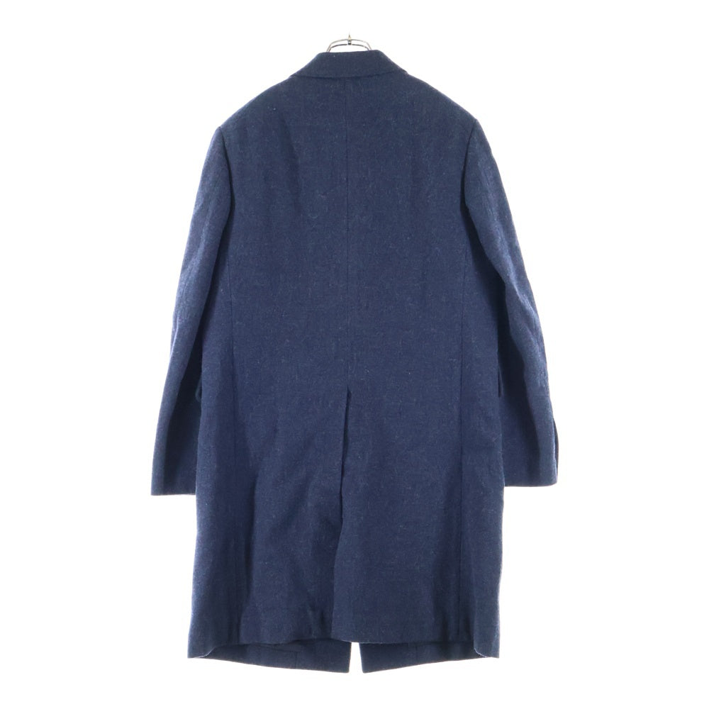 SCYE(サイ) 日本製 3B ウール チェスターコート ネイビー 1114-73372