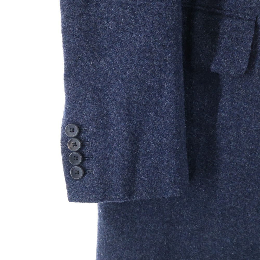 SCYE(サイ) 日本製 3B ウール チェスターコート ネイビー 1114-73372