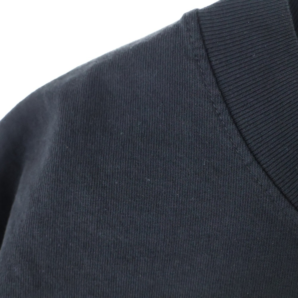 NO BRAND(ノーブランド) BOILER ROOM ボイラールーム バックロゴ 半袖Tシャツ ブラック