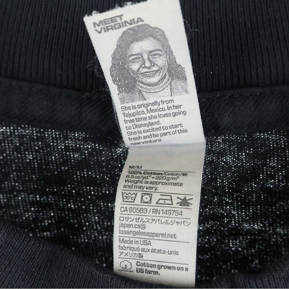 NO BRAND(ノーブランド) BOILER ROOM ボイラールーム バックロゴ 半袖Tシャツ ブラック