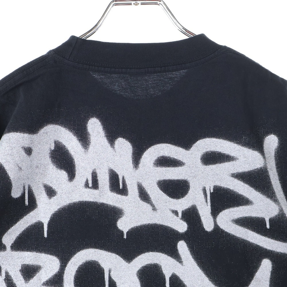 BOILER ROOM(ボイラールーム) BOILER ROOM ボイラールーム バックロゴ 半袖Tシャツ ブラック