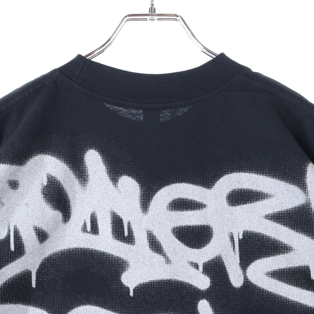 BOILER ROOM(ボイラールーム) BOILER ROOM ボイラールーム バックロゴ 半袖Tシャツ ブラック