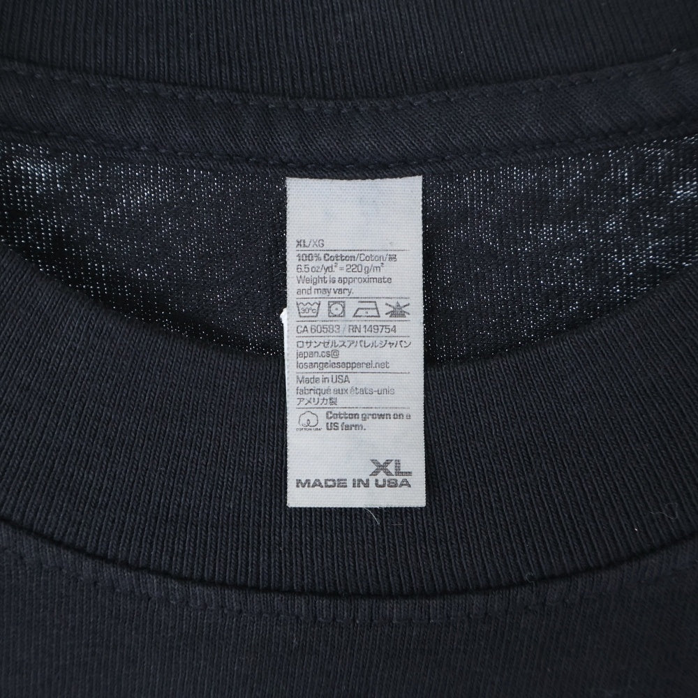 BOILER ROOM(ボイラールーム) BOILER ROOM ボイラールーム バックロゴ 半袖Tシャツ ブラック