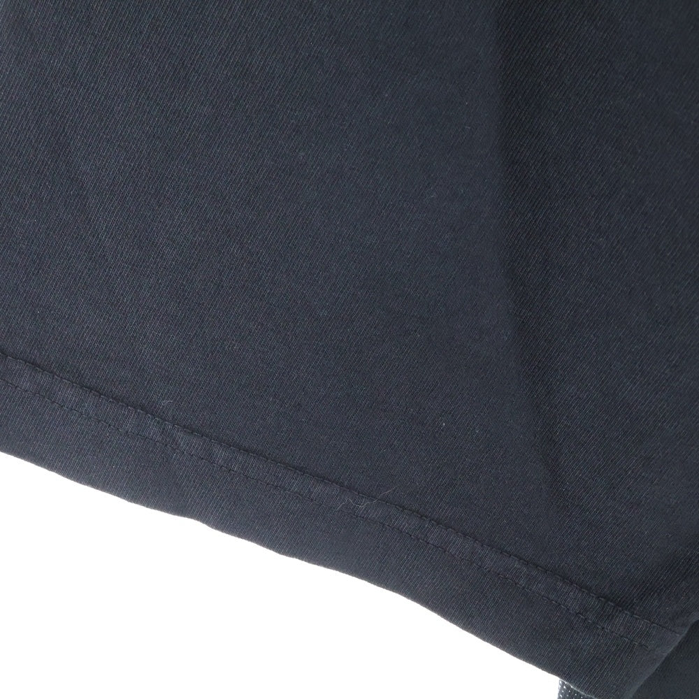 NO BRAND(ノーブランド) BOILER ROOM ボイラールーム バックロゴ 半袖Tシャツ ブラック