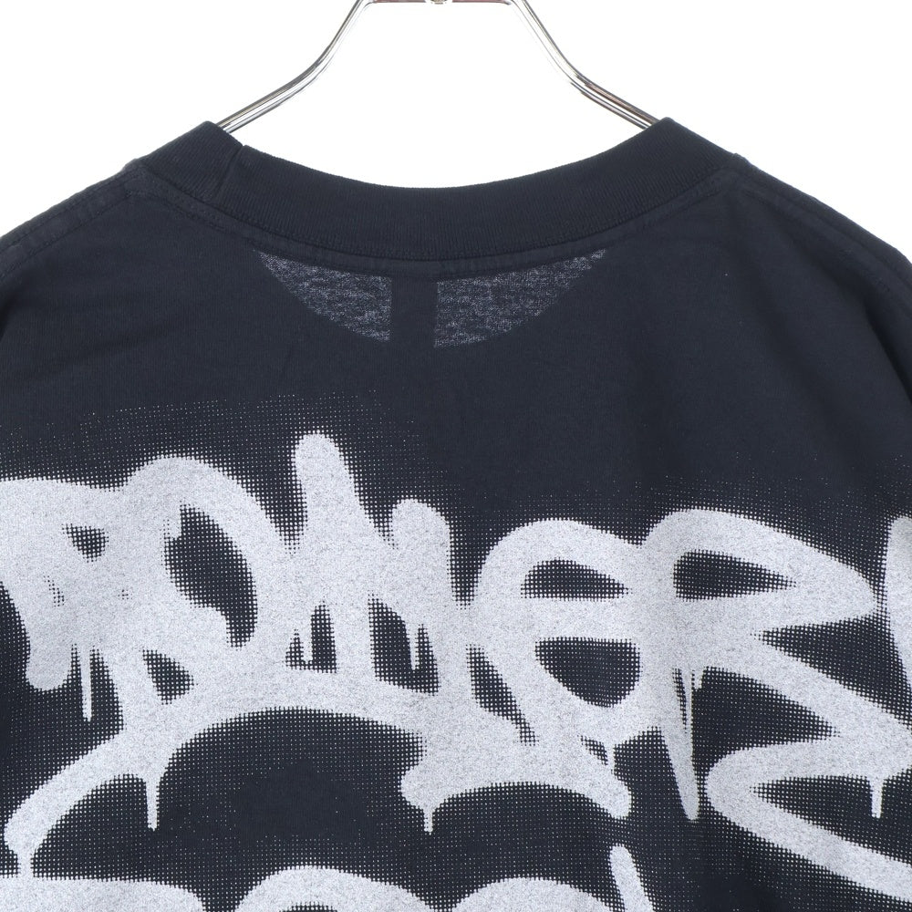 BOILER ROOM(ボイラールーム) BOILER ROOM ボイラールーム バックロゴ 半袖Tシャツ ブラック