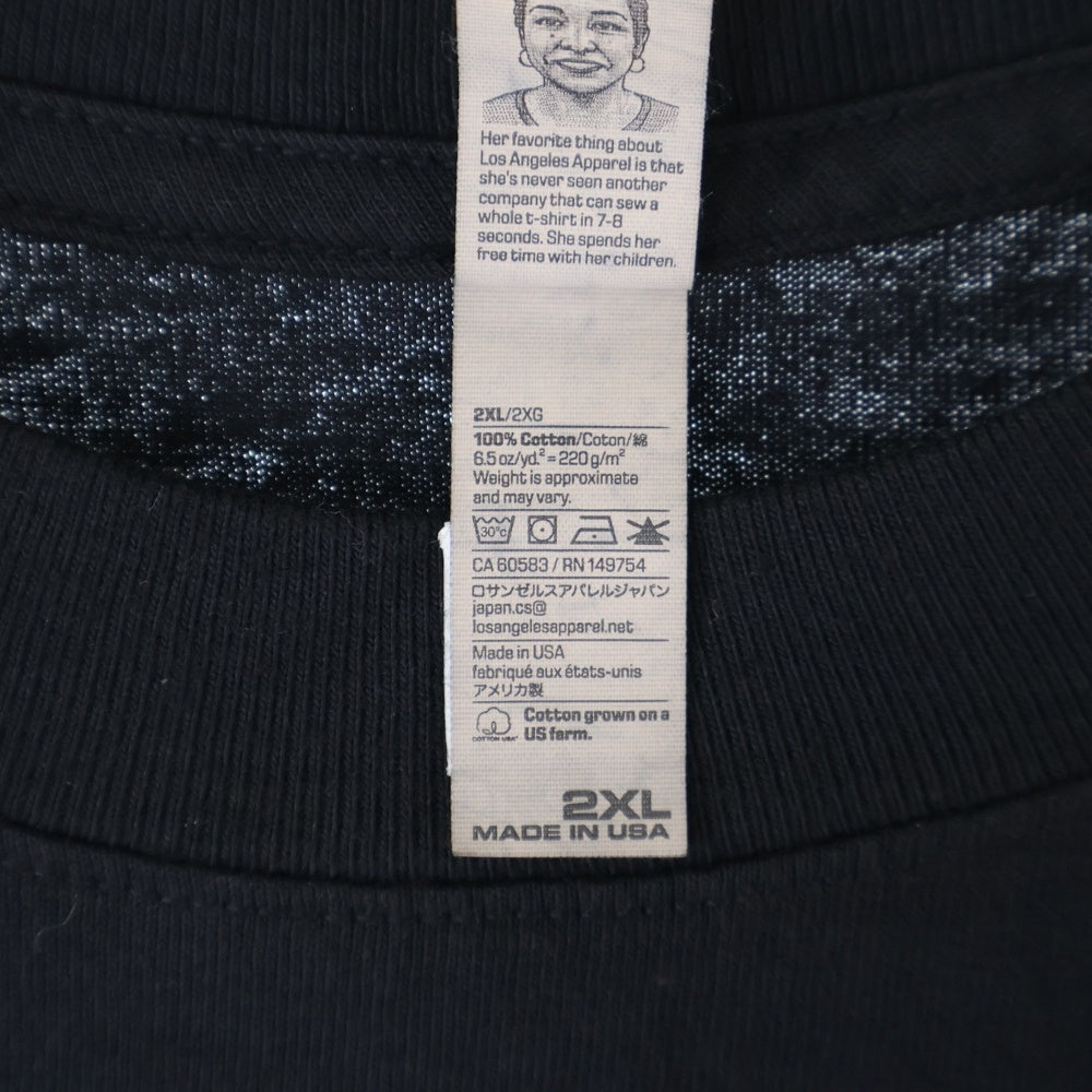 BOILER ROOM(ボイラールーム) BOILER ROOM ボイラールーム バックロゴ 半袖Tシャツ ブラック