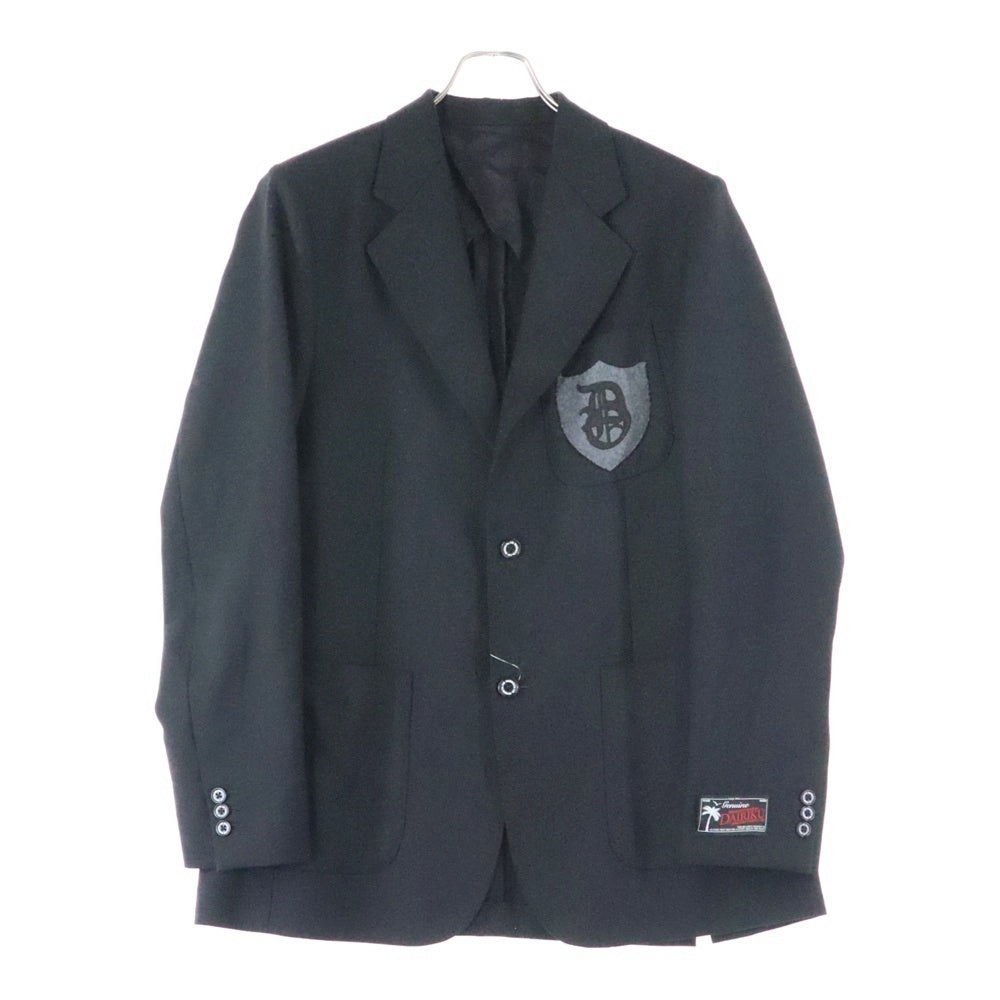 DAIRIKU(ダイリク) D School Tailored Jacket スクールテーラードジャケット ブラック 22AW J-5