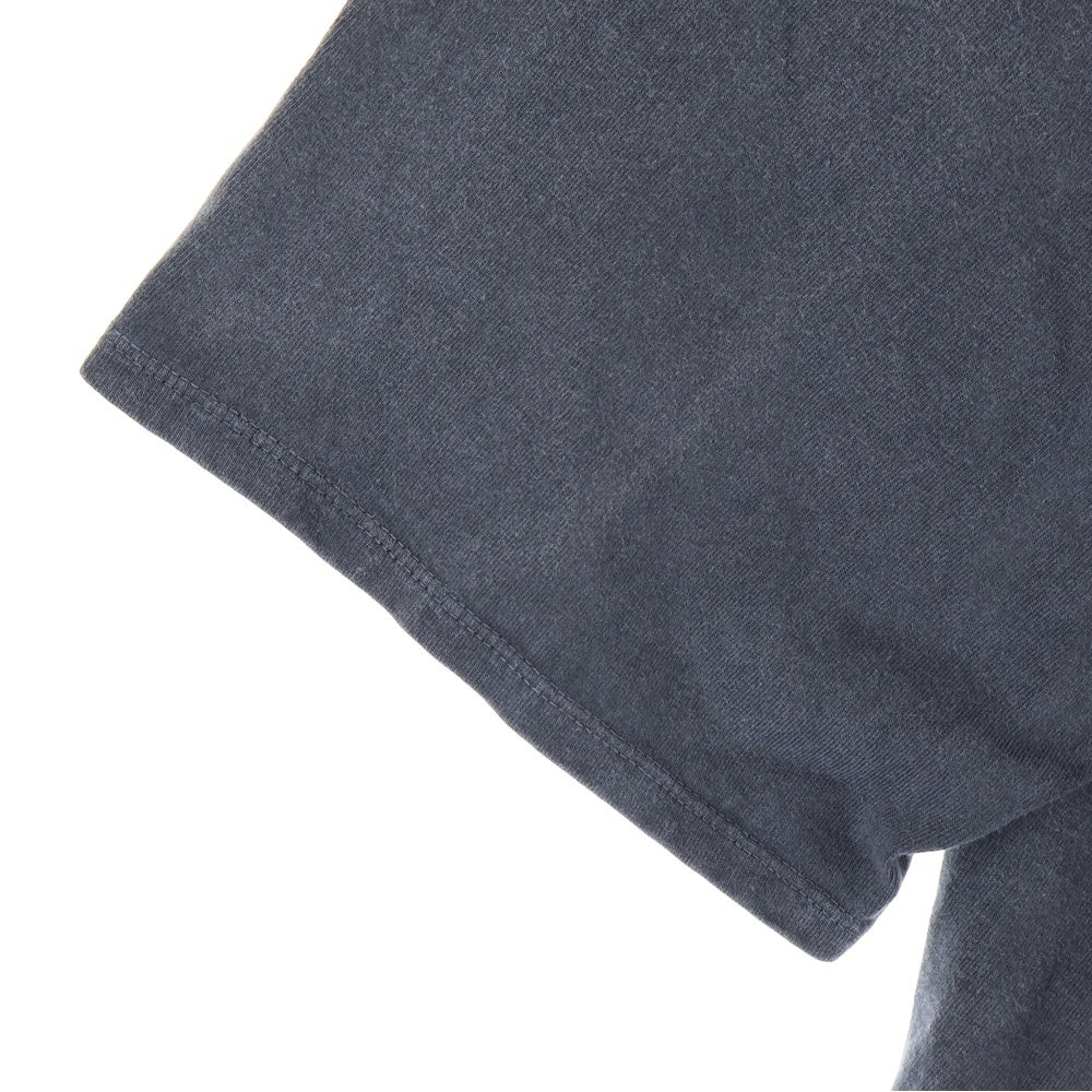 JUN / NAKAYAMA(ジュンナカヤマ) 24SS ヴィンテージ加工 バックプリント 半袖Tシャツ ブラック JN-SS24-010