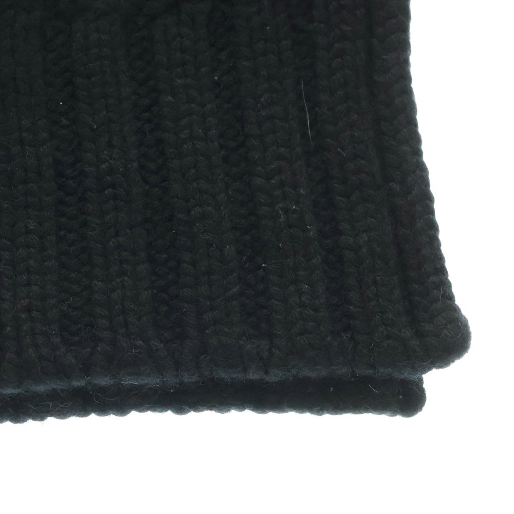 LOUIS VUITTON(ルイヴィトン) ダミエ エシャルプヘルシンキ カシミヤマフラー ストール ブラック 408793