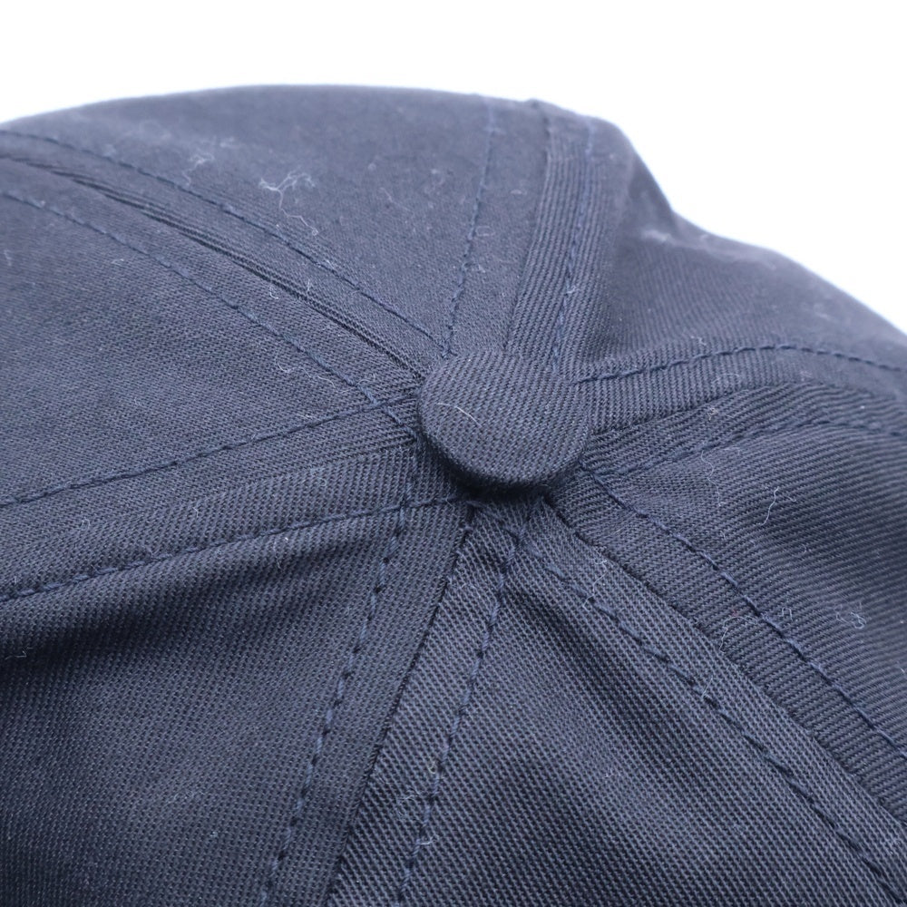 CELINE(セリーヌ) フロントロゴデザイン 6パネル アジャスター ベースボールキャップ 帽子 ブラック 2AUA1