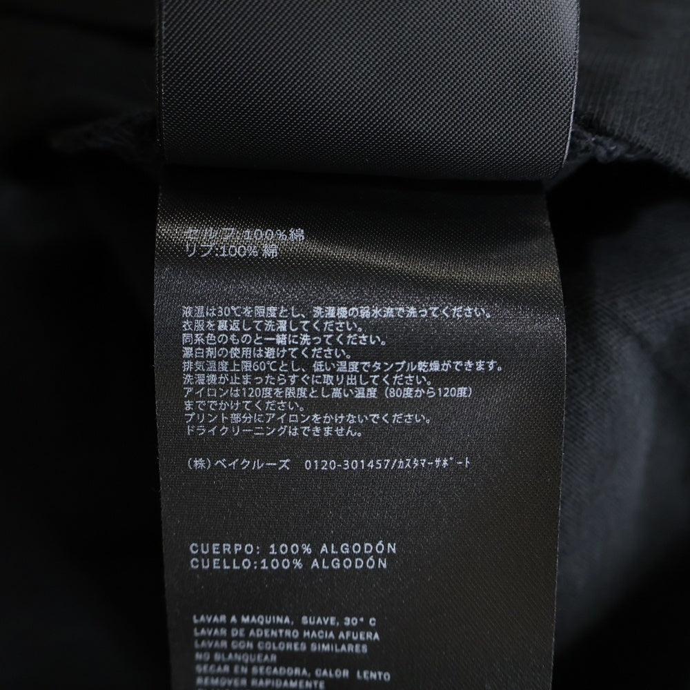 KITH(キス) 24SS ORNATE CLASSIC LOGO TEE オーネイト フロントクラシックロゴTシャツ 半袖クルーネックカットソー ブラック KHM031995